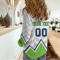 Custom Slovenia Hockey Women Casual Shirt Risi Go Champions