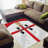 Personalized Sardinia Area Rug Flag Style