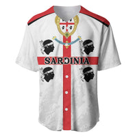 Personalized Sardinia Baseball Jersey Flag Style