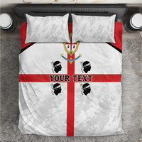 Personalized Sardinia Bedding Set Flag Style