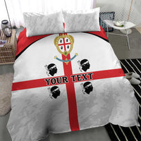Personalized Sardinia Bedding Set Flag Style