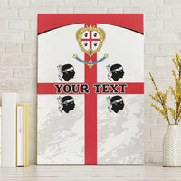 Personalized Sardinia Canvas Wall Art Flag Style