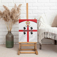 Personalized Sardinia Canvas Wall Art Flag Style