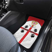 Personalized Sardinia Car Mats Flag Style