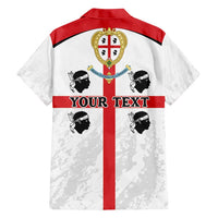 Personalized Sardinia Family Matching Long Sleeve Bodycon Dress and Hawaiian Shirt Flag Style