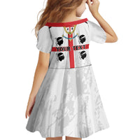 Personalized Sardinia Family Matching Off The Shoulder Long Sleeve Dress and Hawaiian Shirt Flag Style