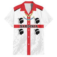 Personalized Sardinia Family Matching Summer Maxi Dress and Hawaiian Shirt Flag Style