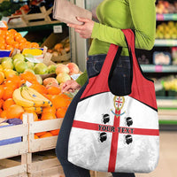 Personalized Sardinia Grocery Bag Flag Style