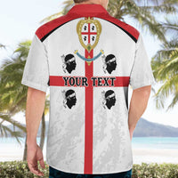 Personalized Sardinia Hawaiian Shirt Flag Style