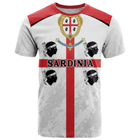 Personalized Sardinia T Shirt Flag Style