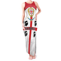 Personalized Sardinia Tank Maxi Dress Flag Style