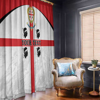 Personalized Sardinia Window Curtain Flag Style