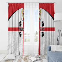 Personalized Sardinia Window Curtain Flag Style