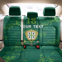 Custom Sardinia Football Back Car Seat Cover Natzionale sarda de Bocia