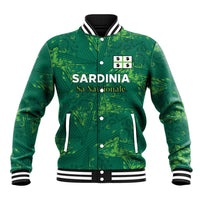 Custom Sardinia Football Baseball Jacket Natzionale sarda de Bocia