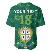 Custom Sardinia Football Baseball Jersey Natzionale sarda de Bocia