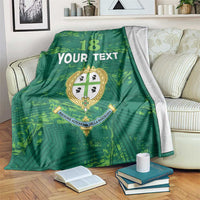 Custom Sardinia Football Blanket Natzionale sarda de Bocia