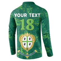 Custom Sardinia Football Button Sweatshirt Natzionale sarda de Bocia