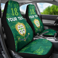 Custom Sardinia Football Car Seat Cover Natzionale sarda de Bocia