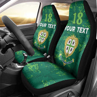 Custom Sardinia Football Car Seat Cover Natzionale sarda de Bocia