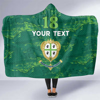 Custom Sardinia Football Hooded Blanket Natzionale sarda de Bocia