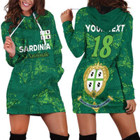 Custom Sardinia Football Hoodie Dress Natzionale sarda de Bocia
