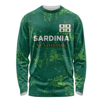 Custom Sardinia Football Long Sleeve Shirt Natzionale sarda de Bocia