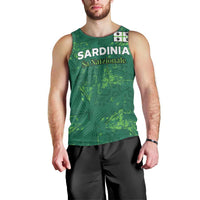 Custom Sardinia Football Men Tank Top Natzionale sarda de Bocia