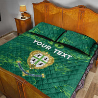 Custom Sardinia Football Quilt Bed Set Natzionale sarda de Bocia