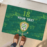 Custom Sardinia Football Rubber Doormat Natzionale sarda de Bocia