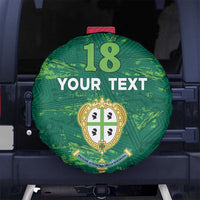 Custom Sardinia Football Spare Tire Cover Natzionale sarda de Bocia