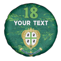 Custom Sardinia Football Spare Tire Cover Natzionale sarda de Bocia