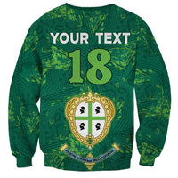 Custom Sardinia Football Sweatshirt Natzionale sarda de Bocia
