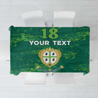Custom Sardinia Football Tablecloth Natzionale sarda de Bocia