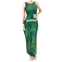 Custom Sardinia Football Tank Maxi Dress Natzionale sarda de Bocia