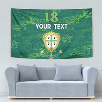 Custom Sardinia Football Tapestry Natzionale sarda de Bocia