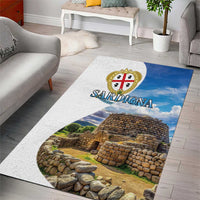 Sardinia Italy Area Rug Santu Antine With Map