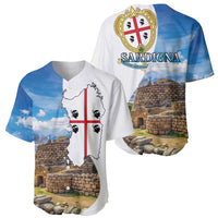 Sardinia Italy Baseball Jersey Santu Antine With Map