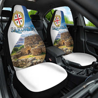 Sardinia Italy Car Seat Cover Santu Antine With Map