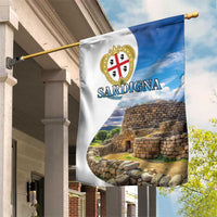 Sardinia Italy Garden Flag Santu Antine With Map