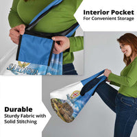 Sardinia Italy Grocery Bag Santu Antine With Map