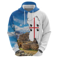 Sardinia Italy Hoodie Santu Antine With Map