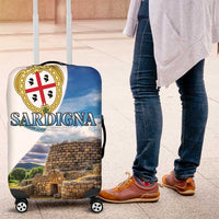Sardinia Italy Luggage Cover Santu Antine With Map
