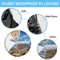 Sardinia Italy Spare Tire Cover Santu Antine With Map