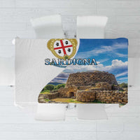 Sardinia Italy Tablecloth Santu Antine With Map