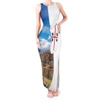 Sardinia Italy Tank Maxi Dress Santu Antine With Map