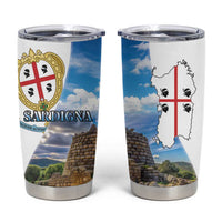 Sardinia Italy Tumbler Cup Santu Antine With Map