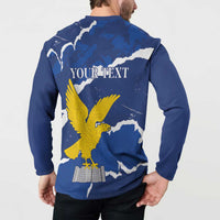 Friuli-Venezia Giulia Button Sweatshirt Coat Of Arms Sporty Style