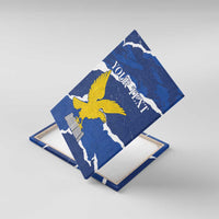 Friuli-Venezia Giulia Canvas Wall Art Coat Of Arms Sporty Style