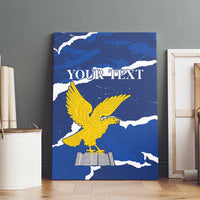 Friuli-Venezia Giulia Canvas Wall Art Coat Of Arms Sporty Style